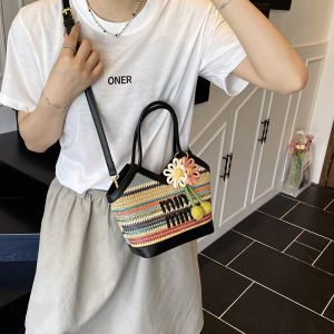 Fashionable Versatile Large Capacity Womens Crossbody Bag Casual Design Lightweight Tote Bag Single Shoulder Sling Bag