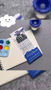10pcs Watercolor Brushes Professional Set: Artist Brushes for Detail Painting