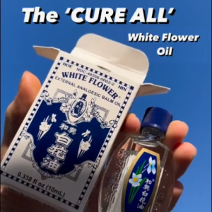 [白花油] Hoe Hin White Flower Embrocation Oil 和兴白花油 Minyak Angin Bunga (5ml/10ml/20ml)