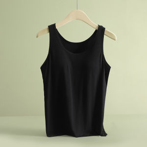 MiiOW | เสื้อกั๊กแขนกุดแบบมีแผ่นเสริมหน้าอกสำหรับผู้หญิง MiiOW Cat ฤดูร้อนปี 2023 แบบใหม่ ขนาดใหญ่ เสื้อชั้นในแบบสวมใส่ได้ในตัว