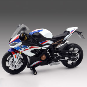 1/12 Scale BMW S1000RR Motorcycle Model Toy Alloy Diecast Simulation Models Motor Cycle Collection Decoration Boys Toys Gifts