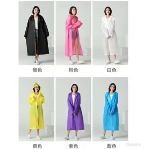 JAS HUJAN DEWASA DENGAN BAHAN VINYL EVA RAINCOAT MANTAP