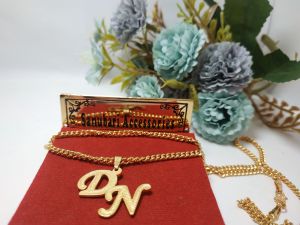 Kalung Liontin Inisial Huruf A-Z Kalung Nama Inisial