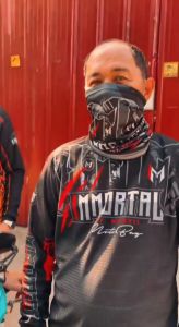 JMS Kalasag Immortal (Kasaysayan) Motorcycle Jersey Breathable Longsleeves Air Cool Fabric with Kalasag Immortal Sticker