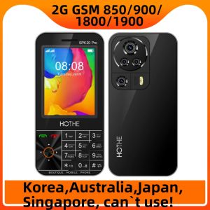SPK20 PRO Push Button Mobile Phone3.5 InchDual SimBluetoothFlashlightMP3 MP4Wireless FMCameraVibrationCheap CellPhone