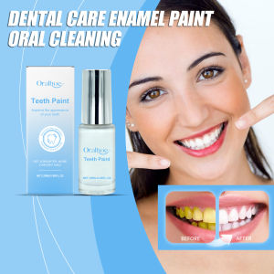 oralhoe | Dental Care Enamel Paint Teeth Bleaching Paint Oral Cleaning Care For Tooth Stains & Dirt Long-Lasting Fresh Breath & Shine
