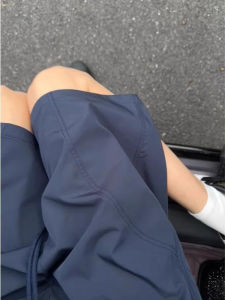 Cleanfit Quick Dry Short Shorts Mens Summer Casual Thin Sporty Blue Color Five-Point Pants Straight Leg Youthful Style