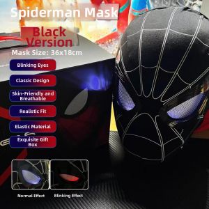 Interactive Light-Up Spider Man Mask Children Toy