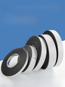 Băng Dính Bọt Biển EVA Màu Đen Băng Keo Kín Cho Cửa Sổ Cách Âm Chống Sốc Đệm Hấp Thụ Tiếng Ồn Cho Máy Tính Để Bàn Vật Tư Tiêu Hao
