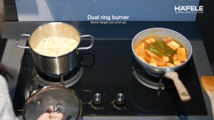 Hafele Kiel Kompor Tanam Gas 2 Tungku -  Built-in Gas Hob