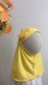 6 - 18 Bulan Kerudung Jilbab Instan Shakira Bayi Anak Perempuan Bahan Katun