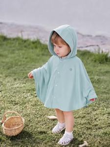 babylove | Áo Choàng Có Mũ Bảo Vệ UV Làm Mát Mùa Hè Cho Bé