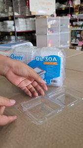(ชุดละ 2 แพค) BL-30A(ops) กล่องใส กล่องเบเกอรี่ ฝาล็อค ไม่เกิดไอน้ำ แพคละ 100 ชิ้น