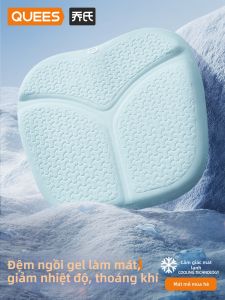 QUEES | Cooling Gel Office Seat Cushion for Prolonged Sitting and Hemorrhoids Relief