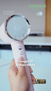 SAMONO HD700 Hair Dryer Profesional Kecepatan Tinggi Low Watt Garansi Ganti Baru 1 Tahun