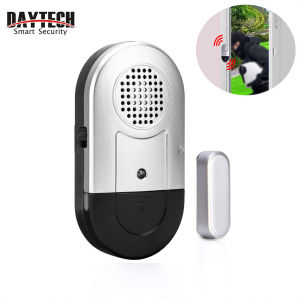 DAYTECH Door Window Sensor Door and Window Security Alarm Magnetic Triggered Door Open Chime for Home Security 90Db Buzzer Burglar Security Alarm DA03S