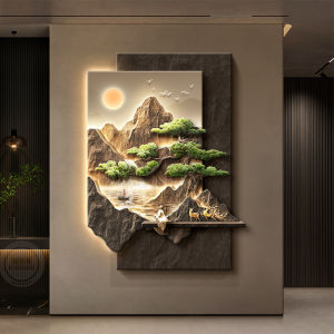 RUIBAHAO | Luxury Entryway Decorative Painting