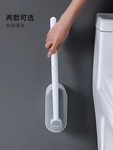 【SG Seller】Disposable Toilet Brush Flushable Cleaner Brush Holder Toilet Scrubber Toilet Scrub Bathroom Scrubber