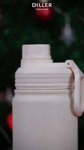 (พร้อมส่งจากไทย)  Diller Thermo Flask 1000/700/500 ml (MLH9290) ขวดน้ำเก็บความเย็นแบบฝาหมุน 304 grade stainless stee ปราศจากสาร BPA