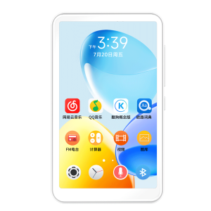 Famue | Famue BF12 Android 10 OS MP4 Player Octa Core 4 Inch IPS Touch Screen 1080P HD Video WiFi Bluetooth Spotify YouTube 16GB SD Card