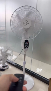 Solar Electric Fan: 18/16/12 Inch Stand Fan & Desk Prevent Mosquitoes