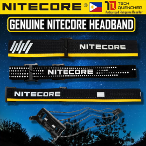 Nitecore Headband - Genuine Original Headstrap - for Nitecore Headlamp - NU HC UT HA Series and more