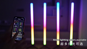 ✅【SG】RGB Atmosphere Light | Color Changing LED Light Bar | USB Powered Ambient Mood Lamp | Remote Control Adjustable Brightness | Standing RGB Night Light for Bedroom Gaming Room Living Room TV Background Party Home Decor