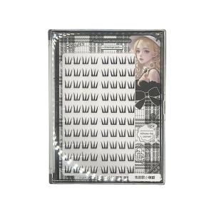 80 Cụm Lông Mi Giả Mềm Mại Tự Nhiên 10-13mm Nối Nhiệt Riêng Lẻ Không Cần Keo Bộ Dụng Cụ Làm Đẹp Tự Làm