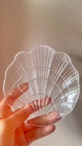 Ornamen Foto Kerang | Nail Art Shell Background Alas Foto