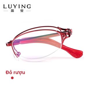 LUYING | Kính Đọc Sách Thời Trang Nhẹ Nhàng HD Gập Gọn Di Động Chống Ánh Sáng Xanh Chống Mệt Mỏi