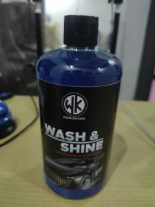 SHAMPO CUCI MOTOR MOBIL / WASH SHINE / WK PRODUK SHAMPO SALJU 500ml