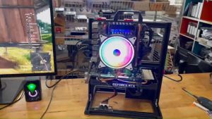 คอมพระแก้ปกอบเเรงสวยๆ เล่นได้ทุกเกมจากสตีม ปล่อยบอท ทำจาก INTEL XEON E5 2690 V4 T14C 28T/X99/RAM 16-128GB DDR4/VGA4-8GB/SSD500G/คุณอื่น ๆ ใหม่ จากสถานการณ์