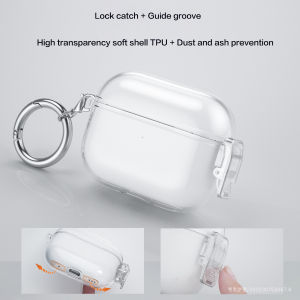 2023 vỏ mới cho AirPods Pro2 Pro 2021 AirPods 3 Latch Tai nghe trường hợp cho trong suốt AirPods Pro2 bảo vệ Bìa Latch