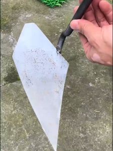 หนาแมงกานีสเหล็กสามเหลี่ยมจอบไถพรวนดินคลายสิ่งประดิษฐ์ร่องปุ๋ยเคล็ดลับการเกษตรปลูกผักขุดร่องใหม่