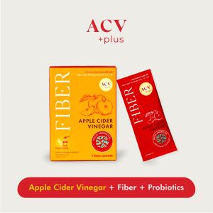 อาหารบ้านผู้ชาย: ACV Plus Fiber เอซีวี พลัส ไฟเบอร์ (15g x 7) (105 g)