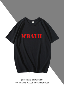 Pure Cotton T-Shirt Short Sleeve Printed Half Sleeve Fun English Backless Vest Trendy Base Shirt Body Youthful Summer Top