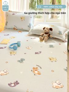 Deesse | Ga Cotton Flannel Chống Trượt Chống Nhăn Ấm Áp