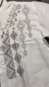 Koko Muslim Pria Dewasa Lengan Pendek Poli Katun Motif Bordir Timbul Terbaru 2025 Laki Laki Bahan Super Adem Ukuran Reguler Dan Jumbo M L XL XXL 3XL 4XL Premium Bahan Anti Kusut Untuk Bapak Remaja