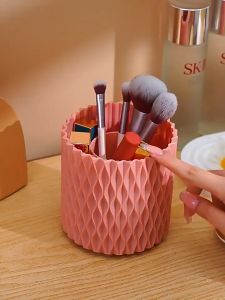 Hộp đựng cọ trang điểm  đựng bút 5 ngăn thiết kế thông minh - Ống Cắm Bút đựng bút đa năng gọn