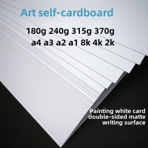 Netherlands White Cardboard A4/A3/Cardboard Thick Hard White Hand Painting Drawing Paper Four Open 8K Four Open 2K Hand Copy Art
