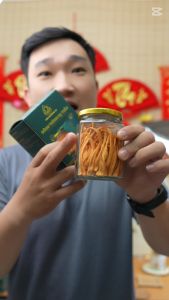 Đông trùng hạ thảo sấy thăng hoa sợi đặc biệt 10gram Thiên An giúp dễ ngủ ổn định tim mạch tăng cường sức khỏe