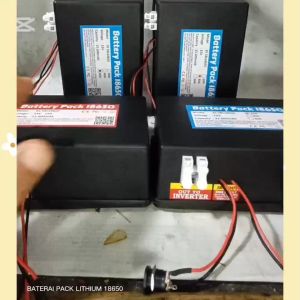 BATERAI Lithium SUPER 18650 12V 20A 40A 60A & 24V MULTIFUNGSI KAPASITAS 21600mAh Serbaguna