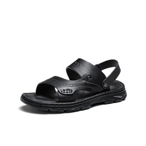 CAMEL | Comfortable Soft Leather Breathable Wear-Resistant Two-in-One Mens Sandals