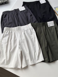 Quần Short Thể Thao Nam Nhanh Khô Thấm Hút Mồ Hôi Quần Tập Luyện Quần Dài Năm Điểm Quần Dài Vừa Phải Mùa Hè Thể Thao Ngoài Trời