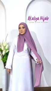 Hijab Segi Empat Jumbo Hijab Syari Oval Empat Sisi - Jilbab Syari Kerudung Segi Empat Curve