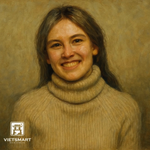 Tranh Vẽ Tay Theo Yêu Cầu – Phong Cách Hiện Thực Họa Sĩ Gustave Courbet | VIETSMART ART