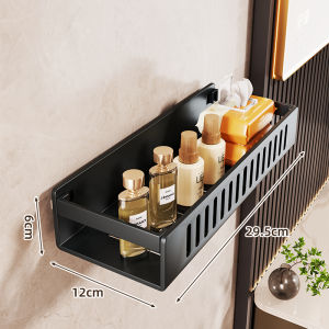 evesigar | Bathroom Wall Mounted Suction Cup Shelf
