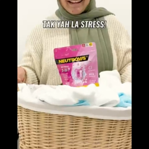 (6pcs X 8G) Neutrovis Pod Dobi Pekat Biodegradasi 3 dalam 1 / Laundry Pods - 3 in 1 Biodegradable Concentrated Detergent Laundry Pods (6pcs X 8G)