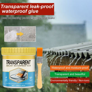 Transparent Sealing Waterproof Glue Kitchen Bathroom Leakage Home Crack Repair Multifunctional Invisible Leakproof Sealant