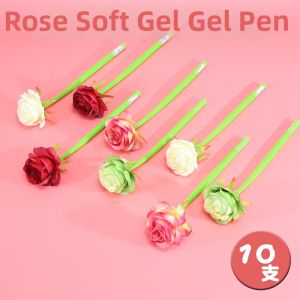 SOFUN | Cute Rose Shaped Pen Creative Stylish Black